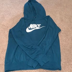 Blue Nike hoodie